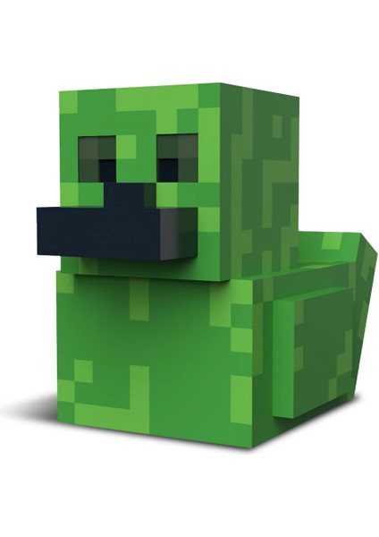 Minecraft Boxed Creeper Lisanslı Cosplay Ördek Collectible Figür