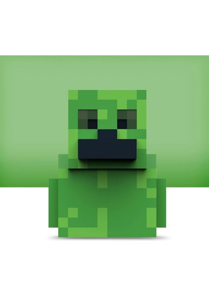 Minecraft Boxed Creeper Lisanslı Cosplay Ördek Collectible Figür fiyatları
