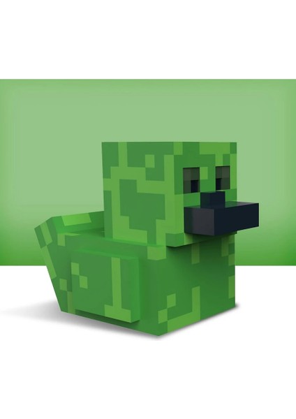 Minecraft Boxed Creeper Lisanslı Cosplay Ördek Collectible Figür modelleri