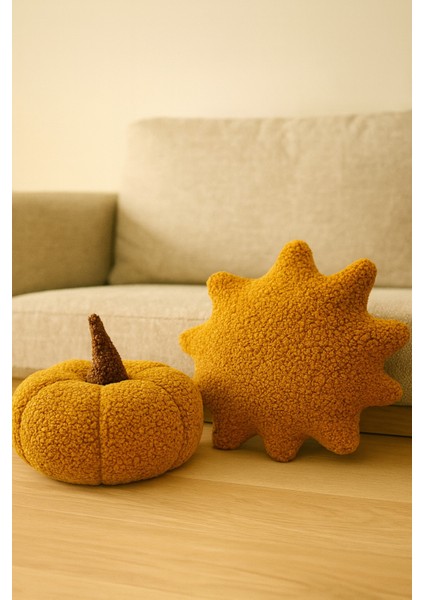 Teddy Dekoratif Balkabağı ve Güneş Yastık/kırlent fiyatları