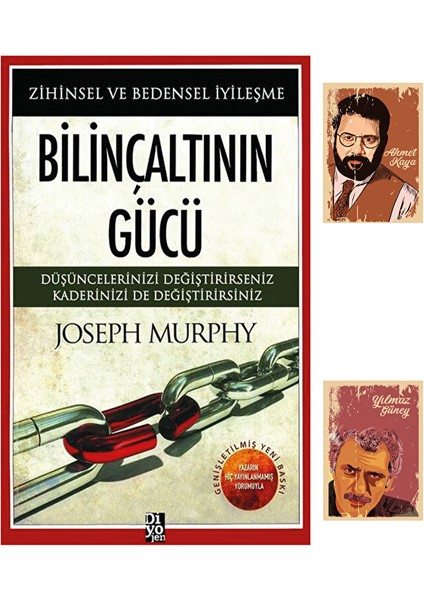 Bilinçaltının Gücü - Zihinsel ve Bedensel Iyileşme - Joseph Murphy - Ahmet Kaya (2 Not Defterli)
