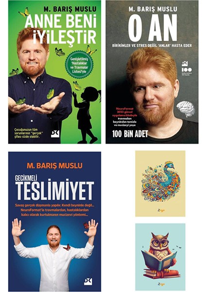 Anne Beni Iyileştir - O An - M. Barış Muslu - Gecikmeli Teslimiyet - Doğan Kitap - Not Defterli Seti