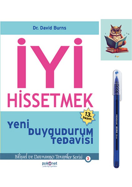Iyi Hissetmek - David Burns - Psikonet - Pensan Büro Mavi Tükenmez Kalem