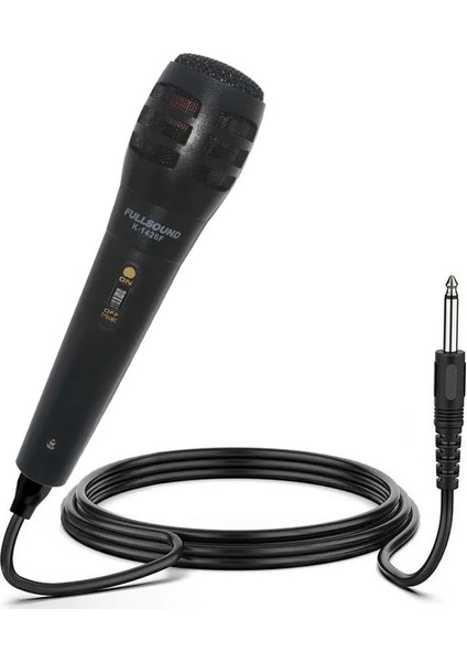 El Mikrofonu Kablolu 2 mt Dinamik