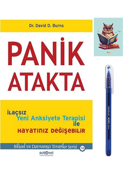 Panik Atakta - David D. Burns - Psikonet - 9786058547100 - (Kalem ve Not Defterli)
