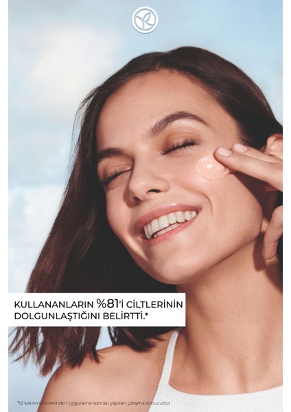 Kuru Ciltler Için Cildi Nemlendirici, Canlandırıcı, Dolgunlaştırıcı ve Işıltı Kazandırıcı Bakım 30ML modelleri