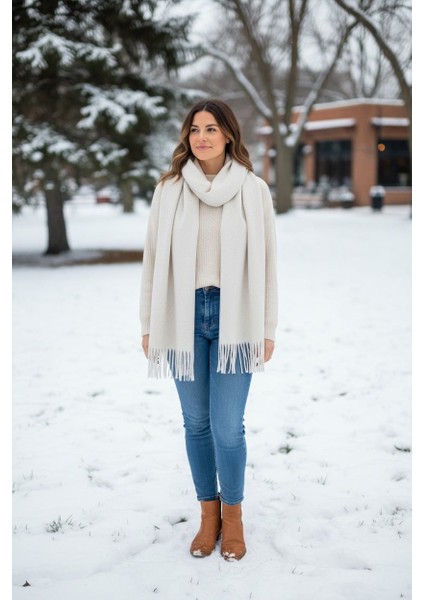 Yumuşak Dokulu Kadın Şalı