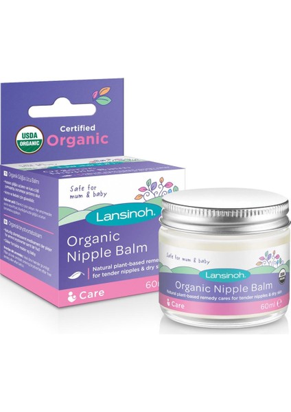 Organik Göğüs Ucu Balmı 60GR