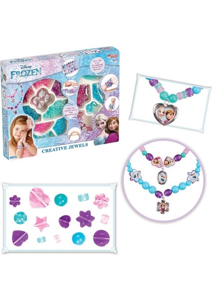 03174 Frozen Takı Seti 2'li -Dede