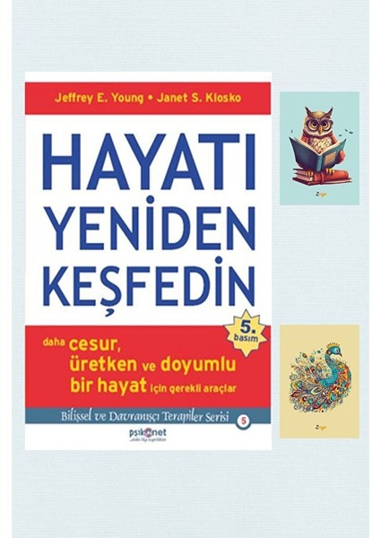 Hayatı Yeniden Keşfedin - Janet Klosko, Jeffrey E. Young 9789759893743 (2 Not Defterli)