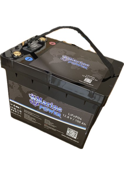 Lityum Lifepo4 Akü 24V 100AH | Bluetooth+Monitör | 6000 Döngü | Tekne, Karavan, Solar Enerji fırsatları