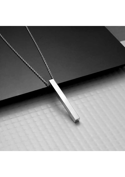 Gümüş Erkek Çubuk Kolye fiyatları