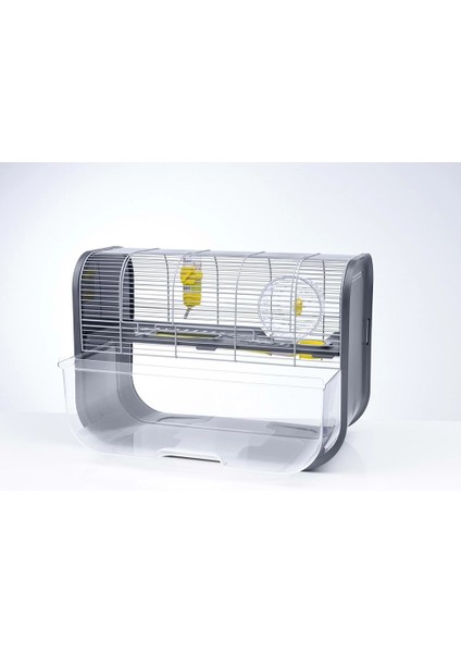 Geneva Silver Anthracite Küçük Hayvan Kafesi 60X29X44H | Hamster Kafesi fiyatları