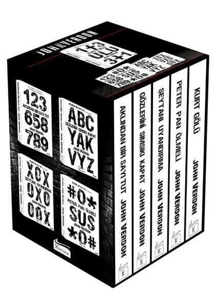 John Verdon Polisiye Seti (Kutulu 5 Kitap)