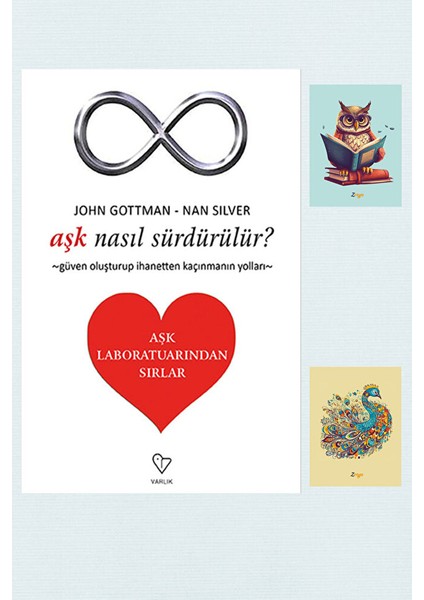 Aşk Nasıl Sürdürülür - John Gottman, Nan Silver - -9789754345049 (2 Not Defterli)