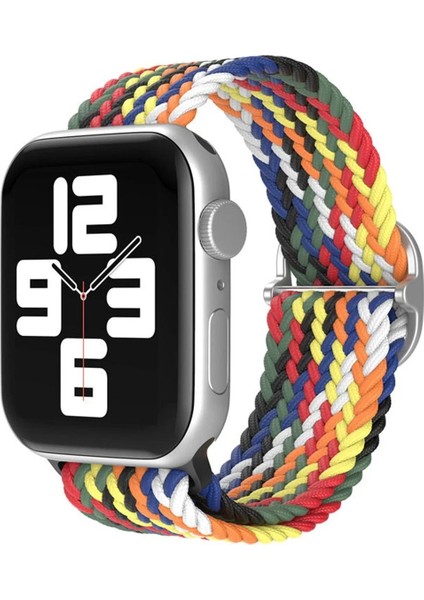 Apple Watch 38MM Star Kordon - Gökkuşağı 1-(5796)
