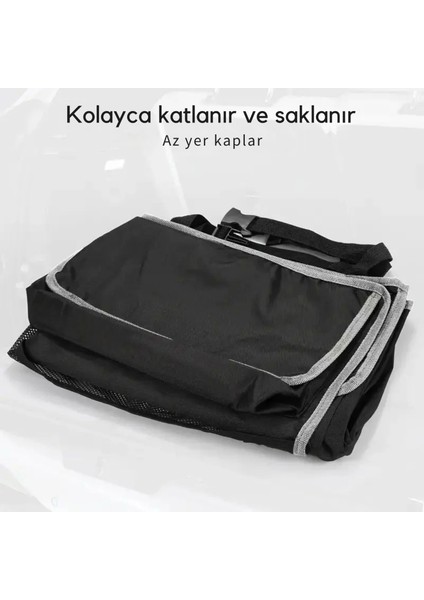 Etashop Su Geçirmez Araç Bagaj Organizeri 3 Askılı Arka Koltuk Düzenleyici Çok Cepli Bagaj Düzenleyici modelleri