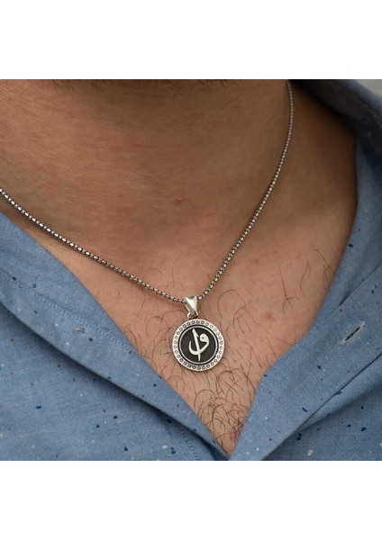 Gümüş Elif Vav Kolye fiyatları