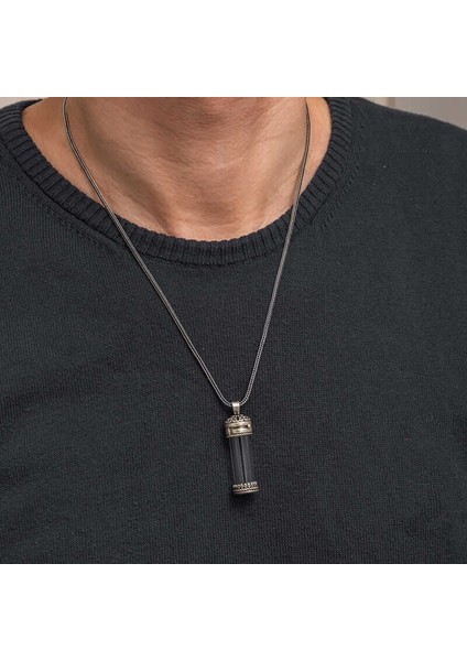 Gümüş Içi Açılabilen Muska Kabı Cevşen Erkek Kolye modelleri