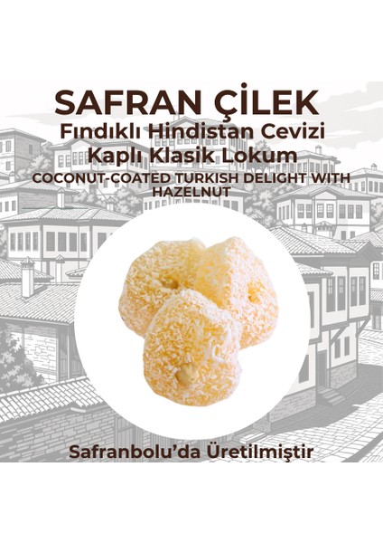 Fındıklı Hindistan Cevizi Kaplı Klasik Lokum 300GR