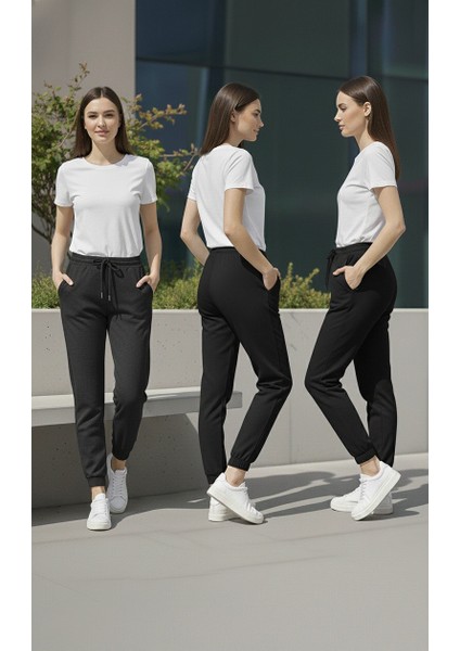 Üç Iplik Lastik Paça Jogger Eşofman Altı modelleri