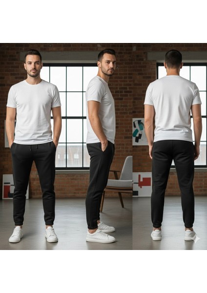 Üç Iplik Jogger Lastik Paça Eşofman Altı fiyatları