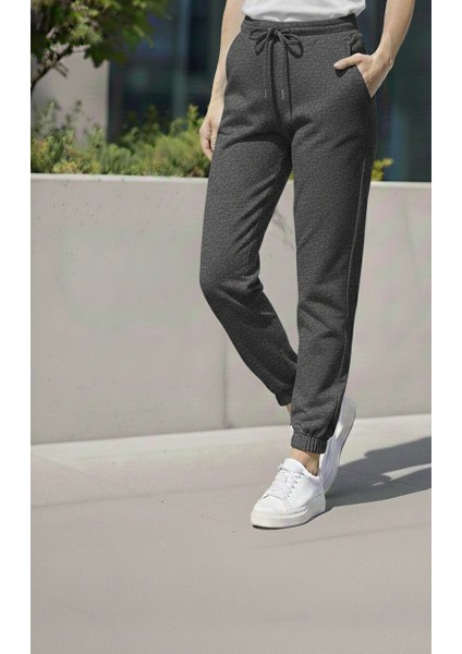 Jogger Eşofman Altı Üç Iplik Lastik Paça
