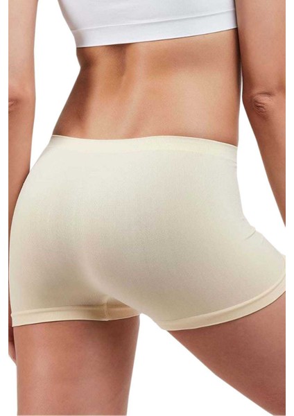 Elite Life Dikişsiz Kadın Boxer Ten Şort 830 fiyatları