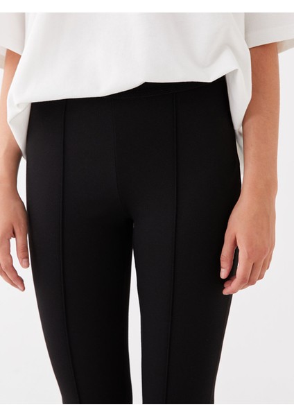 Yeni Sezon Kadın Beli Lastikli Düz Pantolon fiyatları