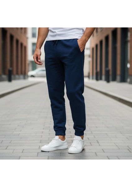 Jogger Lastik Paça Üç Iplik Eşofman Altı