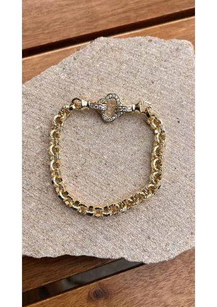 Yonca Detaylı Zincir Bileklik fiyatları