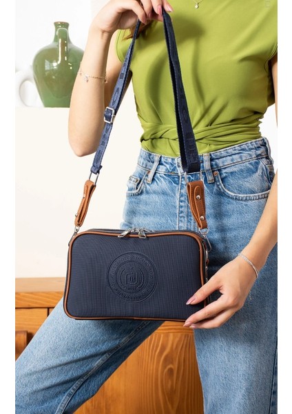 Yeni Trend Orta Boy Çok Bölmeli Kadın Omuz Çantası 25CM * 17CM * 10CM