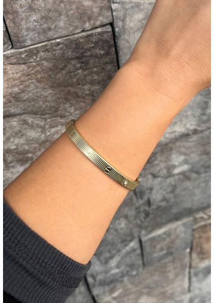 Desenli Altın Kelepçe