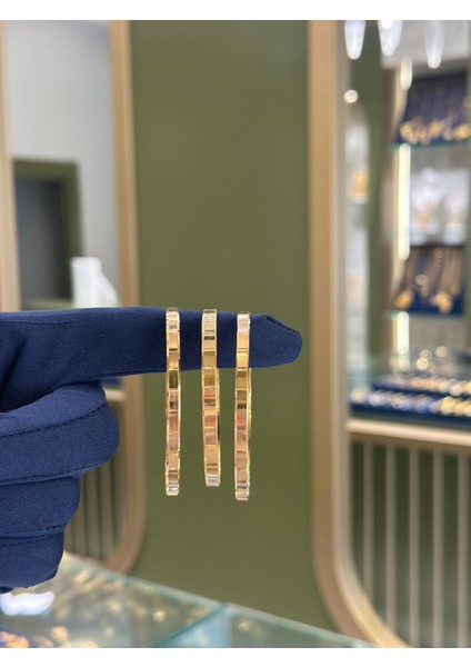 10 gr (Gram) Yatırımlık Bal Petek Kibrit Çöpü Bileziği 22 Ayar Altın Yatırımlık