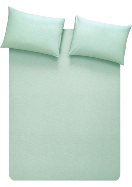Taç Butik Brisa Pamuk Çarşaf Çift Kişilik Yeşil