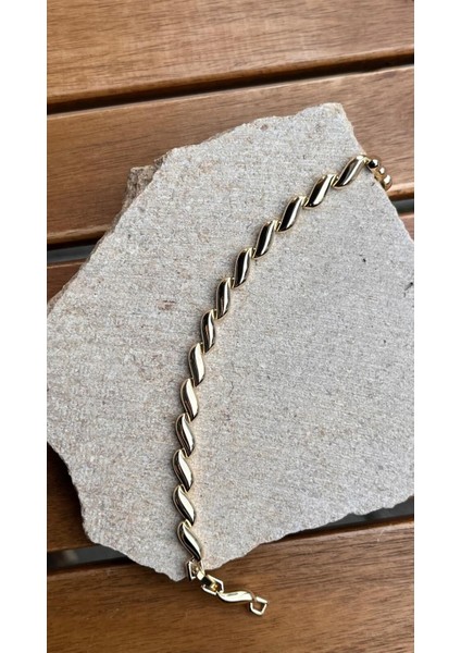 14K Damla Desen Bileklik fiyatları