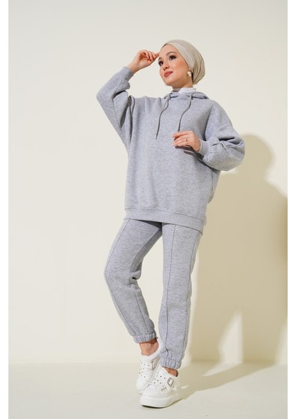 55434 Oversize Eşofman Takımı - Gri modelleri