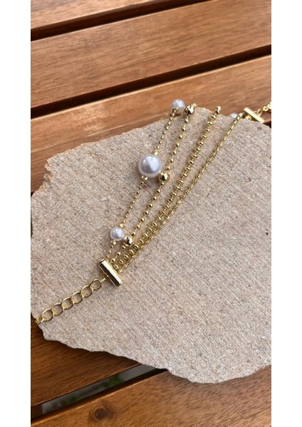 Inci Detaylı Dört Sıra Bileklik fiyatları