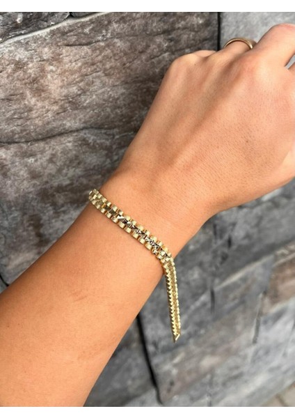 14K Kordon Bileklik