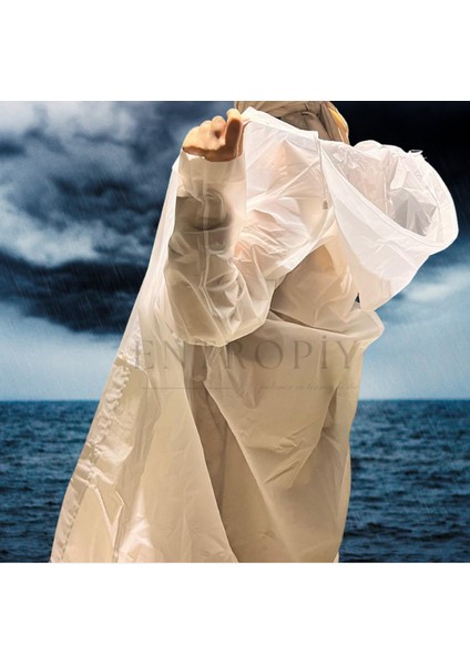 Su Geçirmez Yağmurluk Kadın Erkek – Katlanabilir, Bisiklet / Kamp / Yürüyüş Scooter Için