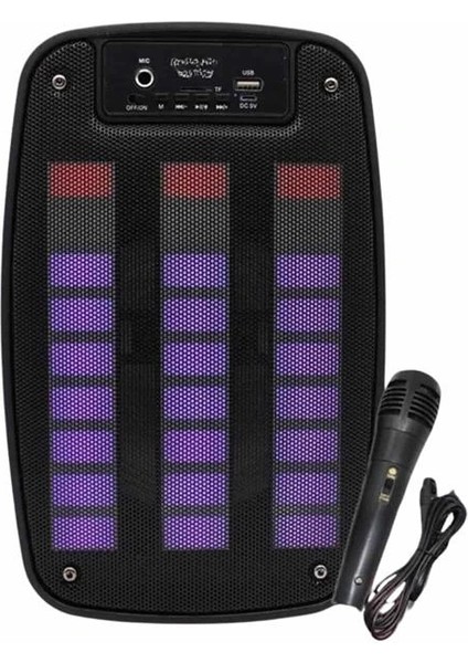 Bluetooth Hoparlör Taşınabilir Şarjlı Işıklı Büyük Boy Yüksek Ses Kaliteli fırsatları