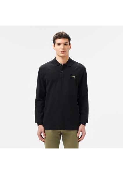 Erkek Polo Yaka Regular Sweatshirt