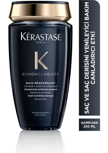 Chronologiste Bain Régénérant E Vitamini Içeren Leyici Şampuan 250 MLEVAKUAFOR2124594