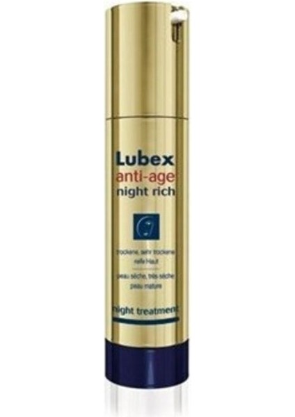 Anti-Age Night Rich Kuru ve Olgun Ciltlerde Cildi Gece Boyunca Yenileyici ve Canlandırıcı Krem 50ML modelleri
