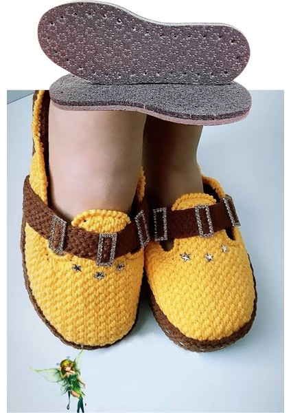 3 Çift Delikli Eva Keçe Panduf Hobi Örgü Patik Tabanı 3 Katlı Konforlu Patik Tabanlığı Kayd fiyatları