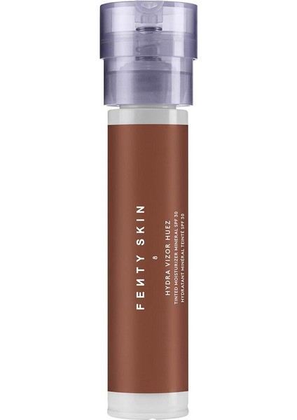 Hydra Vizor Huez - Renkli Nemlendirici Krem - Spf 30 Mineral Shade 8 (50 Ml)