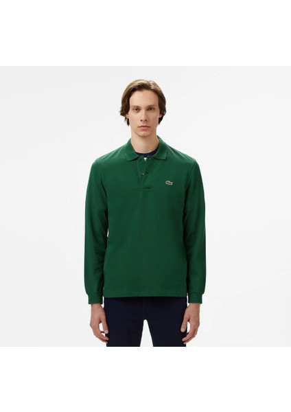 Erkek Polo Yaka Regular Sweatshirt