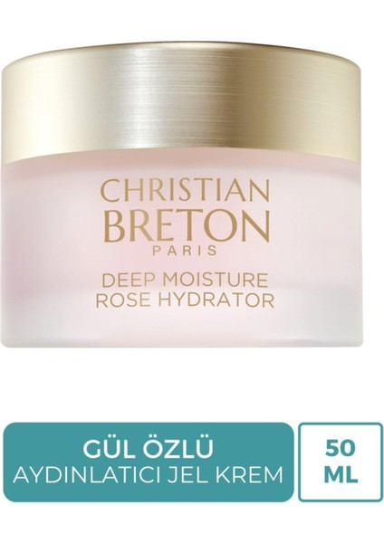 Yeni Hydration & Glow Gül Özü ve Aloe Vera Içeren Nemlendirici ve Aydınlatıcı Cilt Bakım Kremi 50 ml