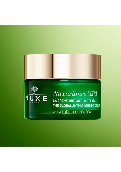 Yeni Yaşlanma Karşıtı Nuxuriance Ultra Global Anti-Aging Yenileyici ve Dolgunlaştırıcı Gece Kremi 50ML