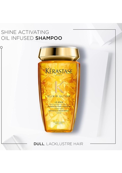 Elixir Ultime Le Bain-Kökten Uca Besleyici ve Parlaklık Veren Şampuan 250 ml CYT9797464646 fiyatları